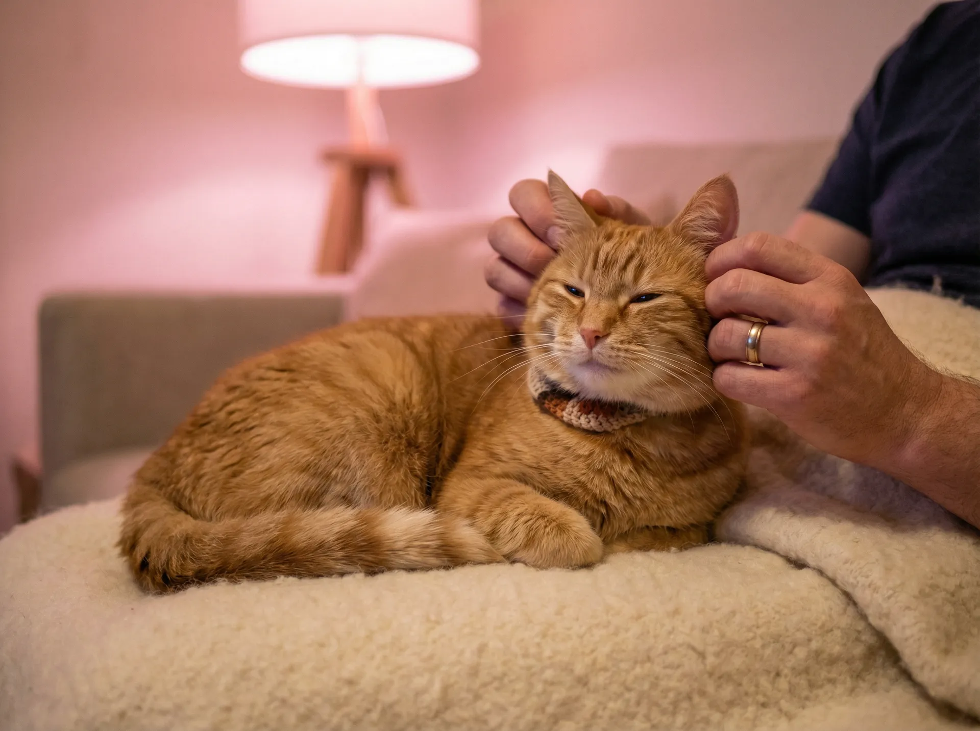 猫咪被温柔抚摸的幸福时刻 - havd-707